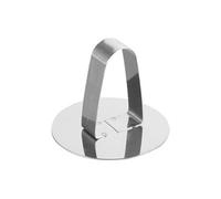 Poussoir pour cercle à dessert 7.5 cm - - Argent - Inox