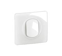 LEGRAND Poussoir inverseur Céliane blanc, 6A 250V, IP21, encastré | 6A, inverseur NO-NF, encastré, 250V, bornes automatiques, blanc brillant, plastique sans halogène, prêt à installer