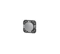 Poussoir simple DOOXIE 6A 250V~ finition alu