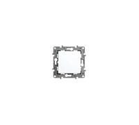 Poussoir simple NO-NF Niloé 6A 250V~ fixation à vis ou à griffes - LEGRAND - Blanc - Intérieur - 1 rangée