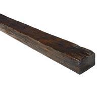 Poutres de plafond en polyuréthane décoratives (2 m, marron foncé)