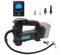 Powarobor Compresseur À Air 18V Pour Bosch 18V GBA Batterie 10.34 Bars | sans Batterie- 150 PSI,Arrêt Automatique, Manomètre Digital, LED,pour Les pneus de Voiture, de Moto et de vélo