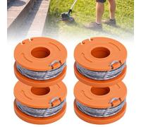 Poweka Lot de 4 bobines de rechange pour débroussailleuse Mac Allister MGTP18Li 3,05 m