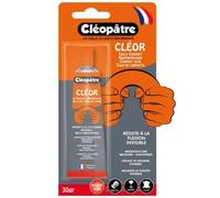 Cléopâtre Colle contact Cléor Multi-matériaux Flexible Invisible 30 g
