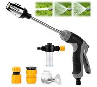 Power Jet Haute Pression, Pistolet Nettoyeur Haute Pression, 2026 Pistolet Nouveau Haute Pressio Portable, pour Voiture Jardin Terrasse