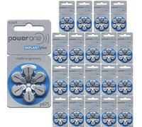 Power One Cochlear Lot de 120 piles pour implant