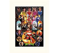 Power Rangers (Mighty Morphin 30 x 40 cm montée d'impression