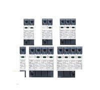 Power Surge Protective Device SPD Arrester 1/2/3/4 Pole Surge Voltage Protection 275V 385V 400V 440V 40KA ZDVHOMCB(AC440V,4P)