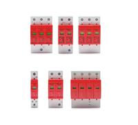 Power Surge Protective Device SPD Arrester Low Voltage House 1/2/3/4 Pole Surge Voltage Protection DC 500V 800V 1000V 40KA 60KA IINKUEYK(3P,AC385V 20-40KA)