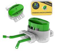 Power Werk® Lot de 30 bornes de connexion pour tondeuses robots - Connecteurs de câbles avec remplissage en gel (étanche) - Compatible avec Husqvarna, Gardena, Worx Landroid et Bosch, etc.