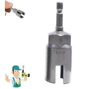 Power Wing Nut Driver Bit Set,foret À Écrous À Oreilles À Fente,queue Crochet Dropout Adaptateur,embout De Tournevis À Oreilles,Wing Nut Drill Bit,1/4" Hex Shank Drills Bits for Panel Nuts Screws Bolt