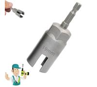 Power Wing Nut Driver Bit Set,foret À Écrous À Oreilles À Fente,queue Crochet Dropout Adaptateur,embout De Tournevis À Oreilles,Wing Nut Drill Bit,1/4" Hex Shank Drills Bits for Panel Nuts Screws Bolt