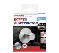 Powerbutton Crochet adhésif Classic, rond