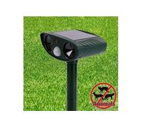 Powered Répulsif Fox animal solaire Repeller Chien Chat à ultrasons Chaser Dissuasion G