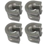 Powerful Tools Lot de 4 têtes de coupe à œillets pour débroussailleuse STIHL FS56, FS60, FS70, FS81, FS91