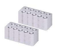 Powerhaus24 - Lot de 200 comprimés de test - 100 comprimés Phenol Red pour test du pH - 100 comprimés DPD1 pour mesure du chlore libre (dioxyde de chlore).