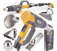 Powermat Brûleur électrique 3 en 1 2000 W + 5 Buses PM-WPL-2100M | Applique une chaleur ciblée pour traiter les mauvaises herbes sans produit chimique sur les allées, terrasses et bordures.