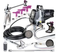 Powermat PM-PDM-1200 Appareil de Peinture Airless Haute Pression Noir, Pistolet