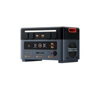 PowerMax 2400 Pro Centrale Solaire 2400W 2016Wh, Batterie LiFePO4 3500 Cycles, Charge Rapide 1400W, 16 Sorties, WiFi/BT, pour Maison et Chantier