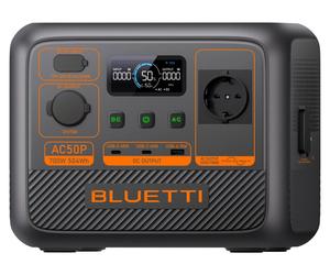 PowerOak Bluetti AC50P, Lithium-Eisen-Phosphat (LiFePO4), AC, 504 Wh, 700 W, 600 W, 1050 W