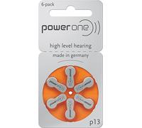 Powerone Varta P 13 PR48 Lot de 60 Piles pour appareils auditifs 310 mAh 1,4 V