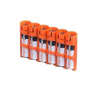 PowerPax Boîtier pour 6 piles AAA Orange