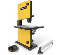 Powerplus 350w scie à ruban argent argent One Size