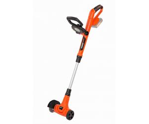 Powerplus Dual Power désherbeur télescopique POWDPG8060-20 V Désherbeur, sans batterie ni chargeur, avec brosse en nylon et acier, outils de jardinage pour désherber