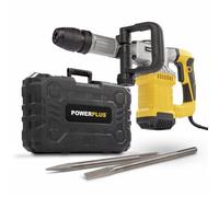 Powerplus marteau-piqueur électrique POWX11832 - Puissance de 1300 W et force d’impact de 25 J - 3800 coups par minute