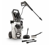 Powerplus Nettoyeur Haute Pression Électrique POWXG90500 - Nettoyeur de Terrasse de 2200 W, Fonction Start/Stop, Pression Max. de 170 Bars et Température de 50°C, Tuyau de 8 m et Accessoires Inclus