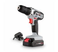Powerplus Perceuse-Visseuse sans Fil POWC1071 - Tournevis 20V, 1.3Ah Batterie, Chargeur, Mallette Outils, Bois, Pierre et Métal