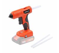Powerplus Pistolet à colle chaude POWDP7052-20V - ex atterie et chargeur - 3 acc.