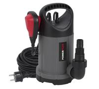 Powerplus Pompe à Eau Électrique POWEW67902 - Pompe à Eau Submersible de 250 W, Maximale de 35°C, 5000 l/h, Outillage de Jardin