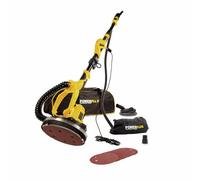 Powerplus Ponceuse de Cloisons Sèches POWX0479 - Ponceuse Girafe avec Manche Télescopique - Ponceuse avec Aspirateur à Col Long pour Murs et Plafonds - avec Lumière LED, Papier Abrasif et Housse
