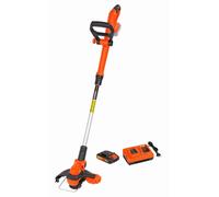 POWERPLUS POWDPG75420 - Débroussailleuse AKU 20V LI-ION plus chargeur plus batterie 20V 2.0 Ah