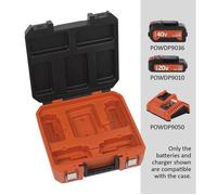 Powerplus POWDPTB05 - Coffret de rangement Dual Power 350×120×345 mm - sans batterie ni chargeur - pratique et robuste