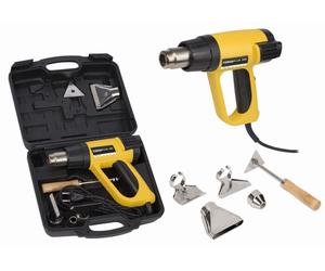 POWERPLUS POWX1025 - Pistolet à air chaud 2 000 W LCD