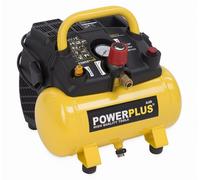 POWERPLUS POWX1721 - Compresseur sans huile 1100W 6L 8bar