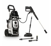 Powerplus POWXG90421-2200 W Nettoyeur Haute Pression électrique pour terrasse avec Fonction Marche/arrêt, Pression Max. 170 Bar et température 50 °C, Tuyau de 8 m et Accessoires Inclus