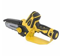 Powerplus POWXG1045 - Mini-tronçonneuse sans fil 12V, barre 10 cm, batterie 2Ah incluse et système de graissage, pour élagage sécurisé