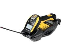 PowerScan PM9100 USB-KIT - comprend un imageur linéaire avec écran (4 boutons), une base/un chargeur, un câble USB, une alimentation et un adaptateur secteur