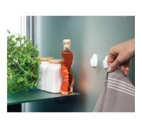 Powerstrips Crochet adhésif SMALL, ovale, blanc