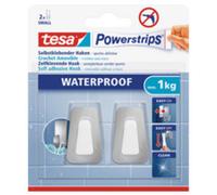 Powerstrips Crochet Duo WATERPROOF, métal/plastique