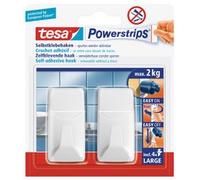 Powerstrips Crochet LARGE rectangle, blanc