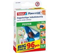 Powerstrips Poster Big Pack Bandes Adhésives Double-Face Pour Posters-Auto-Adhésif Et -Adhérence Jusqu'à 200 G-96 Powerstrips Par Lot