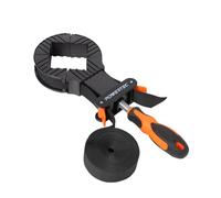 POWERTEC 71101 Deluxe Collier de serrage à dégagement rapide pour cadre de travail du bois, noir