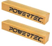 POWERTEC 71407-P2 Bâton de nettoyage abrasif pour bandes abrasives et disques | Gomme en caoutchouc naturel - Outils d'atelier pour le ponçage parfait 30,5 x 5 x 2