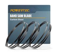 POWERTEC Lot de 3 lames de scie à ruban de 14 TPI de 14 TPI pour Wen 3959, Sears Craftsman, Porter-Cable, Ryobi, Delta, B&D et Skil, 22,9 cm (13100-P3)
