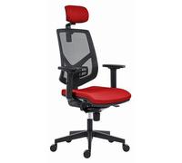 Powerton Office chaise ergonomique Tina, Rouge
