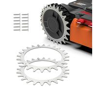 Acier inoxydable Crampons pour robot de tonte modèle Worx S/M Amélioration de la traction pour tondeuse à gazon robot Vis en acier inoxydable Accessoires Roues hors-route